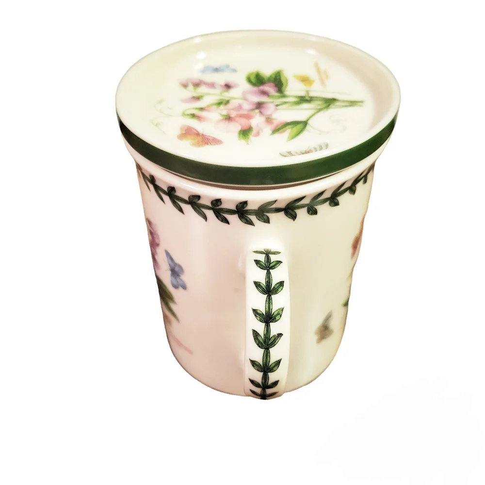 Portmeiron Botanic Garden Sweet Pea Mug & Coaster Set